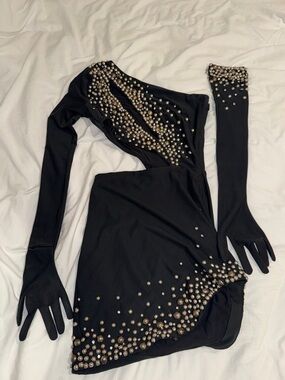nbd leather dress NBD Natalie Leather Mini Dress in Black